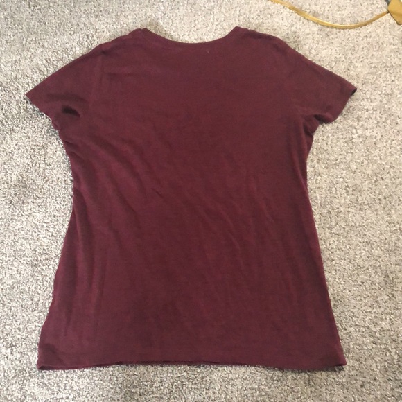 Maroon Crewneck Top - Picture 3 of 3